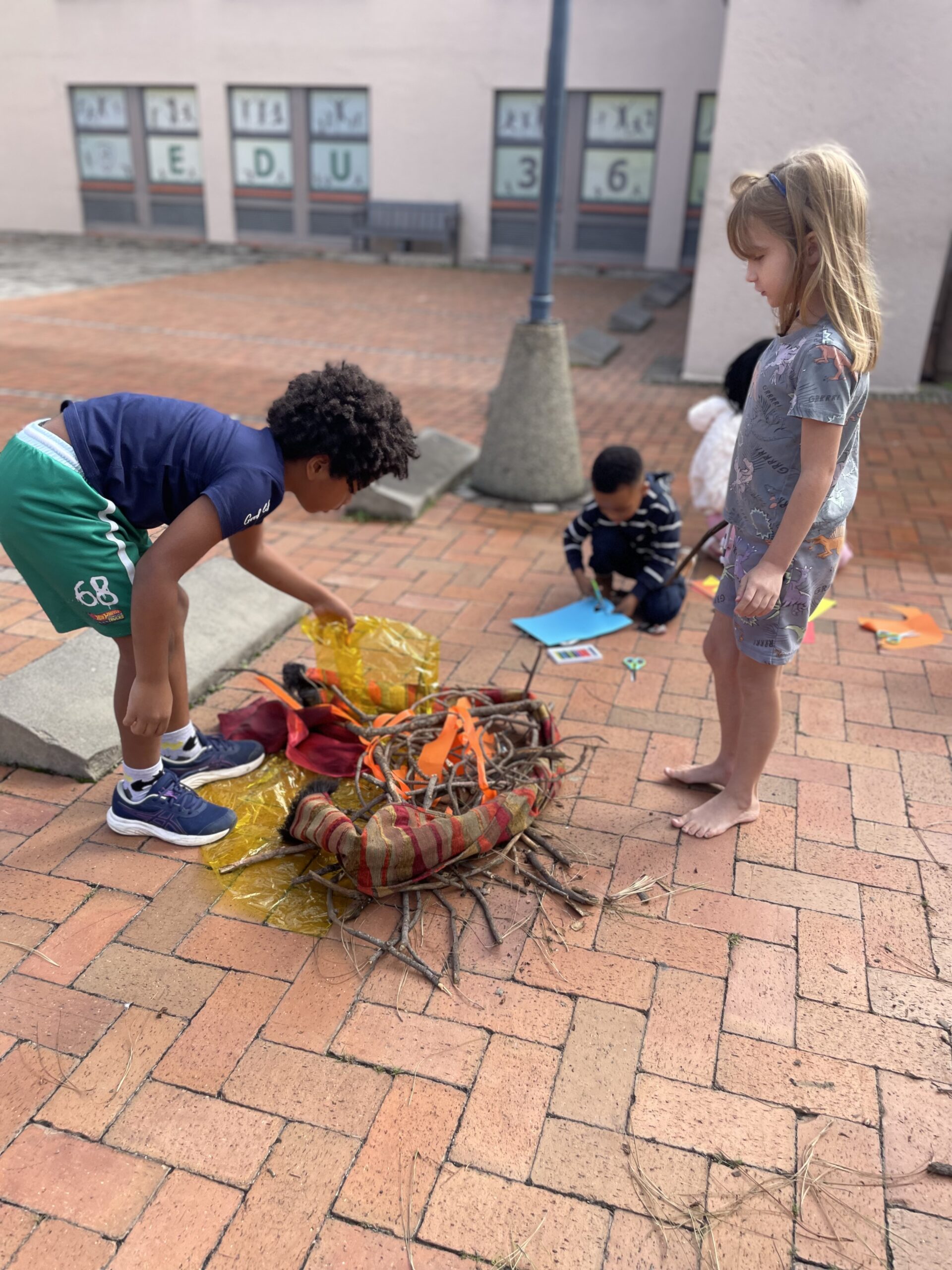 Outdoor play bricks