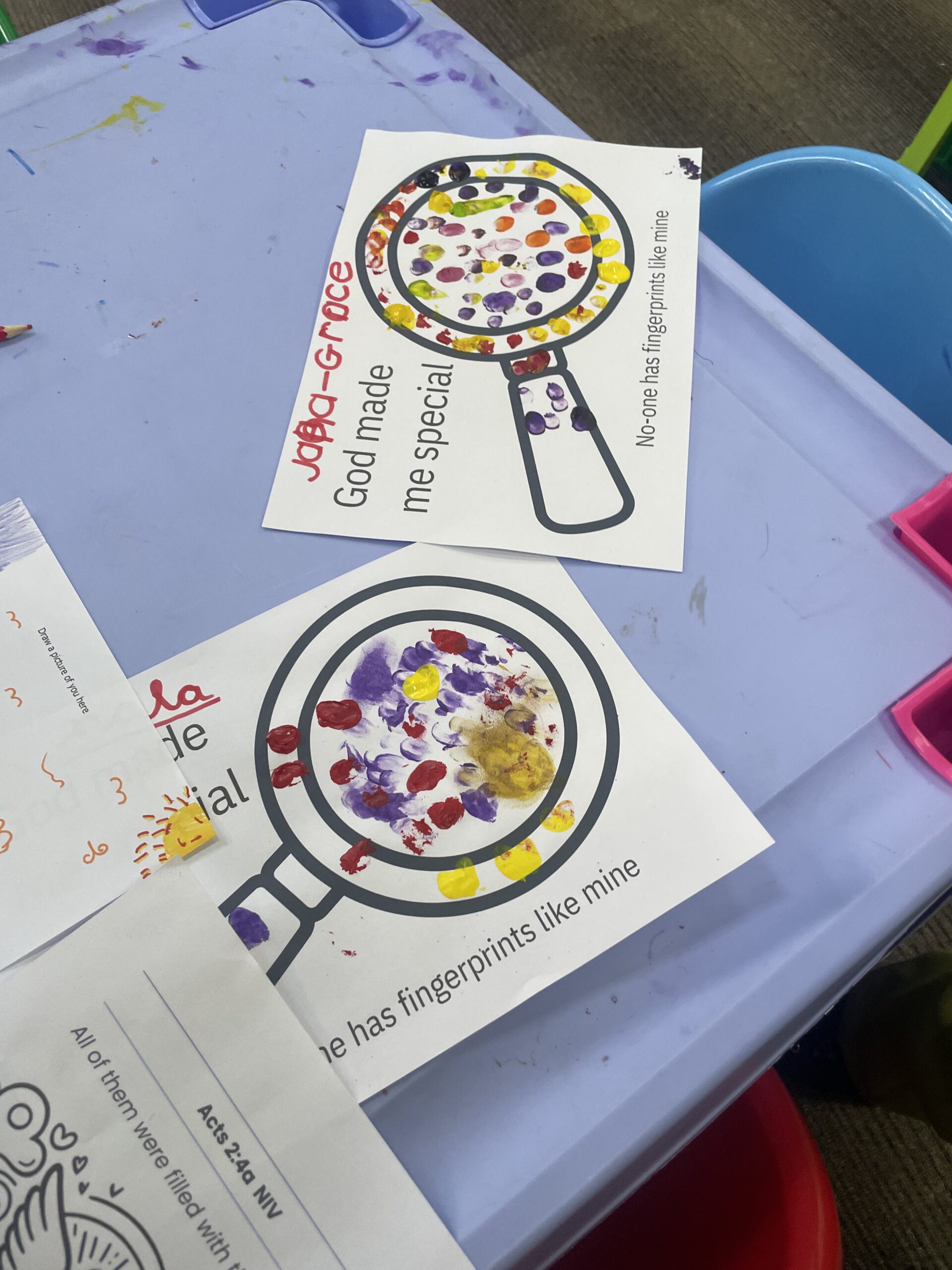 Fingerprint craft completed